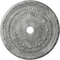 Ekena Millwork Palmetto Medallion (Canopies up to 7 5/8"), 31 1/2"OD x 3 5/8"ID x 1 3/4"P, Ultra Pure White Crackle CM31PMUWC - alternate 1